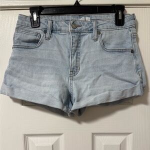 Light Blue Denim Shorts